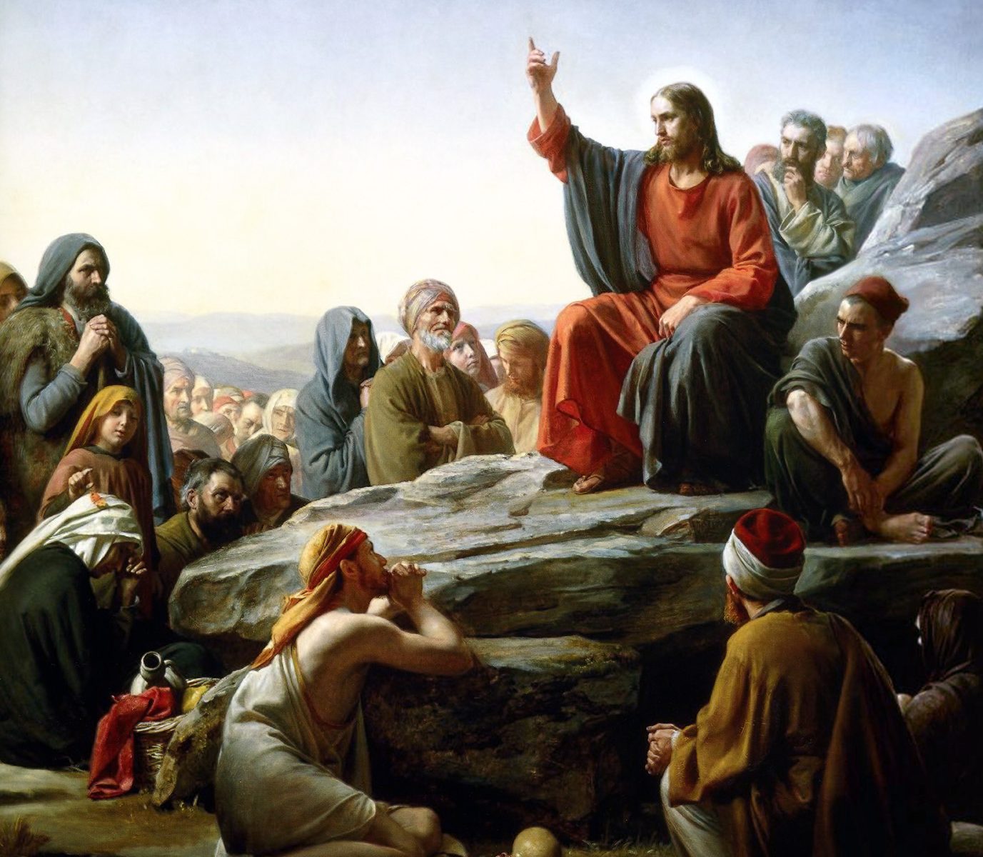 カール・ブロッホ作「山上の垂訓」